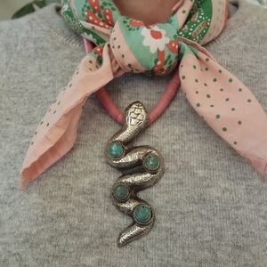 Gather Goods snake necklace